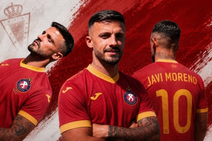 Javi Moreno, sexto fichaje 2026/2027 del Real Murcia