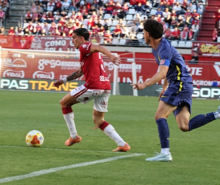Un Real Murcia bravo se impone a un buen Atl&eacute;tico B
